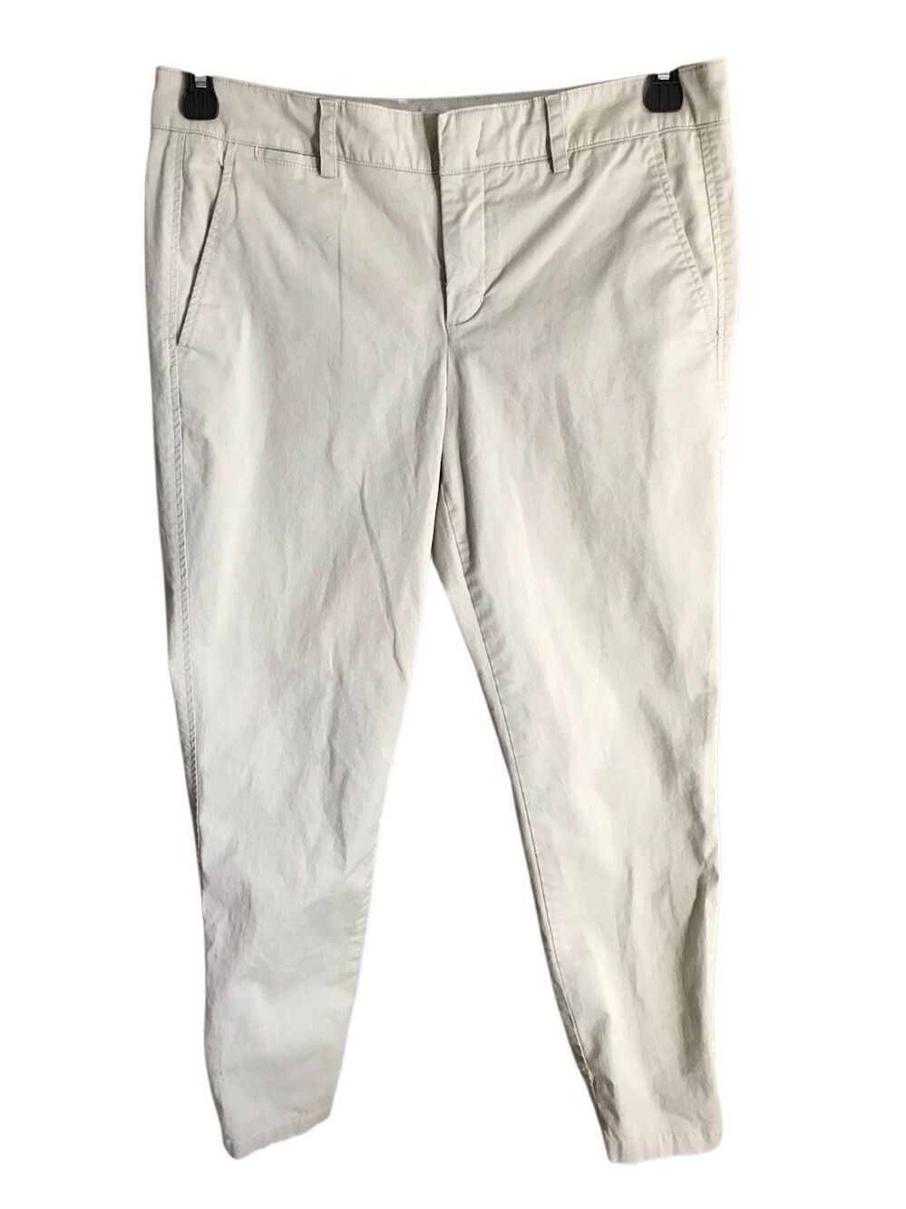 Vince Khaki straight leg pants trousers women’s Size 8 cotton blend